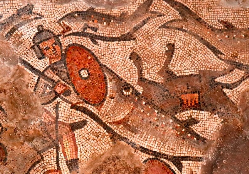 ancient biblical mosaics huqoq synagogue