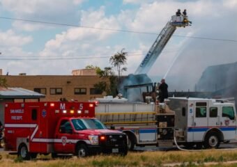 car fire near colorado mesa university 2024