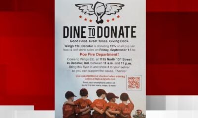 dine to donate event safe haven baby box Poe Fire Department 2024