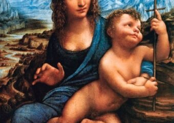 hidden sketch beneath leonardo da vinci the virgin of the rocks