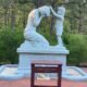 mother pleads for return of missing sculpture symbolizing daughter