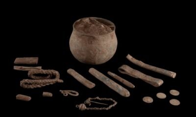 viking silver arm rings archaeological discovery
