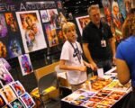 Amazing Art Expo featuring Star Wars, Disney, and anime characters artwork