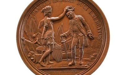 Daniel Morgan Cowpens medal gold artifact Stack’s Bowers Galleries