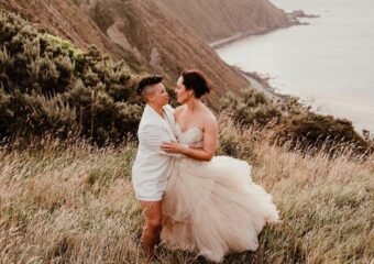 LGBTQ+ wedding ceremony celebration