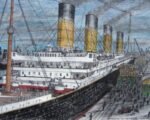 RMS Titanic historical items.