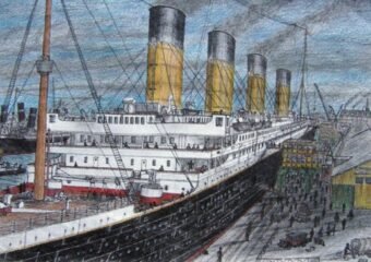 RMS Titanic historical items.