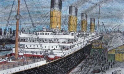 RMS Titanic historical items.