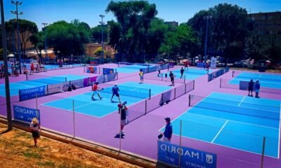 pickleball court construction, Orr Park,