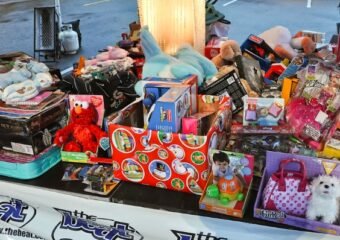 Caprock Academy Hockey Team Hosts Toy Drive During Home Opener