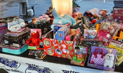 Caprock Academy Hockey Team Hosts Toy Drive During Home Opener