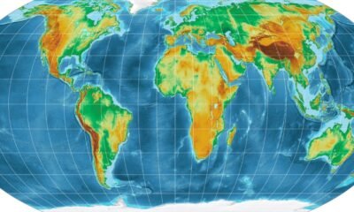 Equal Earth projection map