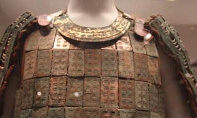Han dynasty fish scale armor excavation