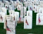 Patriot Guard Riders wreaths Veterans Memorial Cemetery Western Colorado