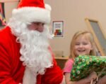 Santa Claus Brings Joy to Families