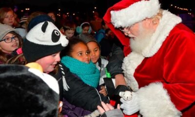 Santa Joe toy distribution community event Fort Wayne