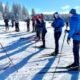 Skyway Trail skiing Grand Mesa construction site