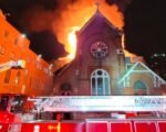 fire damage historic church indianapolis