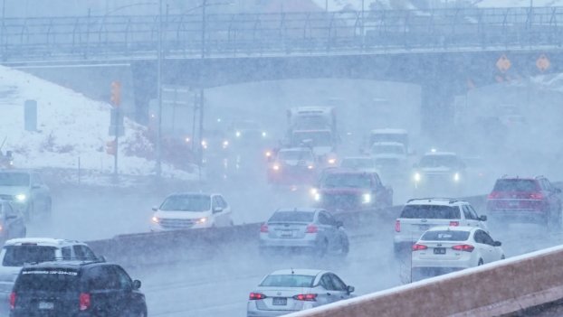 Colorado winter storm I-70 road conditions