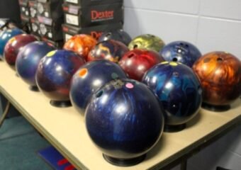 Freeway Bowl garage sale bowling balls