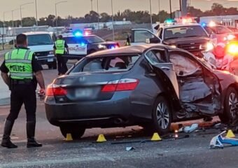 Grand Junction police car or vehicle accident