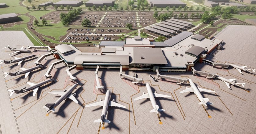 fort wayne international airport growth 2024