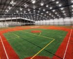 indoor sports facility, baseball training