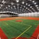 indoor sports facility, baseball training