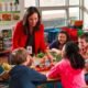 teachers preparing classroom new semester