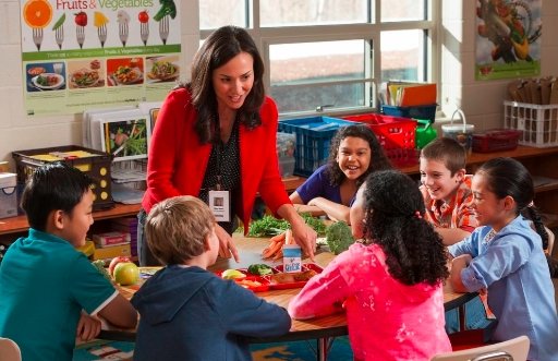 teachers preparing classroom new semester