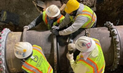 water main repair Grand Junction Colorado crews working