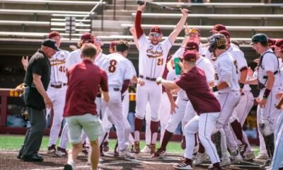 CMU baseball home opener crowd