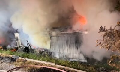 Clifton mobile home fire aftermath