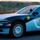 Colorado State Patrol vehicle on highway