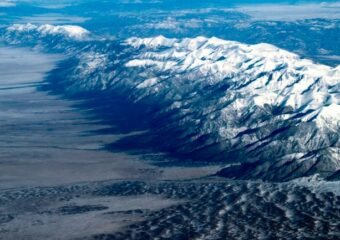 Colorado mountain snowpack