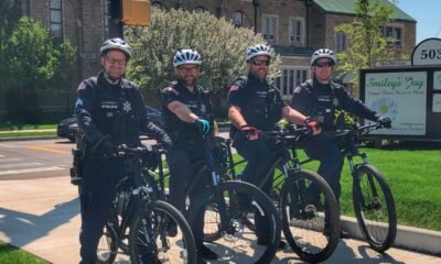 Fort Wayne downtown police patrol