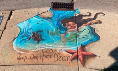 Fort Wayne storm drain mural project