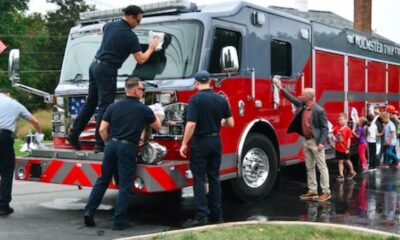 Grand Junction Fire Department push-in ceremony