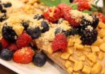 Local chefs creating dishes with Girl Scout cookies