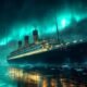Titanic aurora borealis night