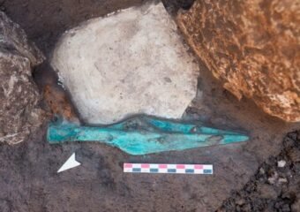 Trento Iron Age burial site excavation