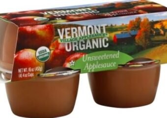 Vermont Village Organic Unsweetened Applesauce recall notice