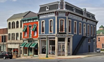 Wabash Indiana downtown street