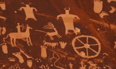 ancient Indian petroglyphs