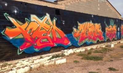 graffiti on public property