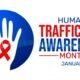human trafficking awareness sign Grand Junction