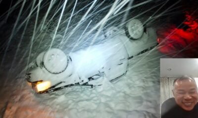 loveland pass avalanche car flipped
