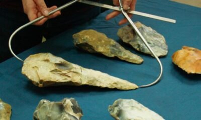 prehistoric stone tools excavation UAE