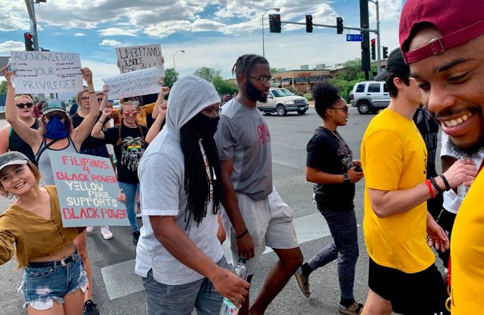 Colorado Mesa University student protest