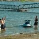 Colorado state park boating lake